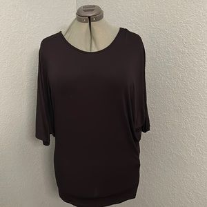 Black Dolman sleeve top